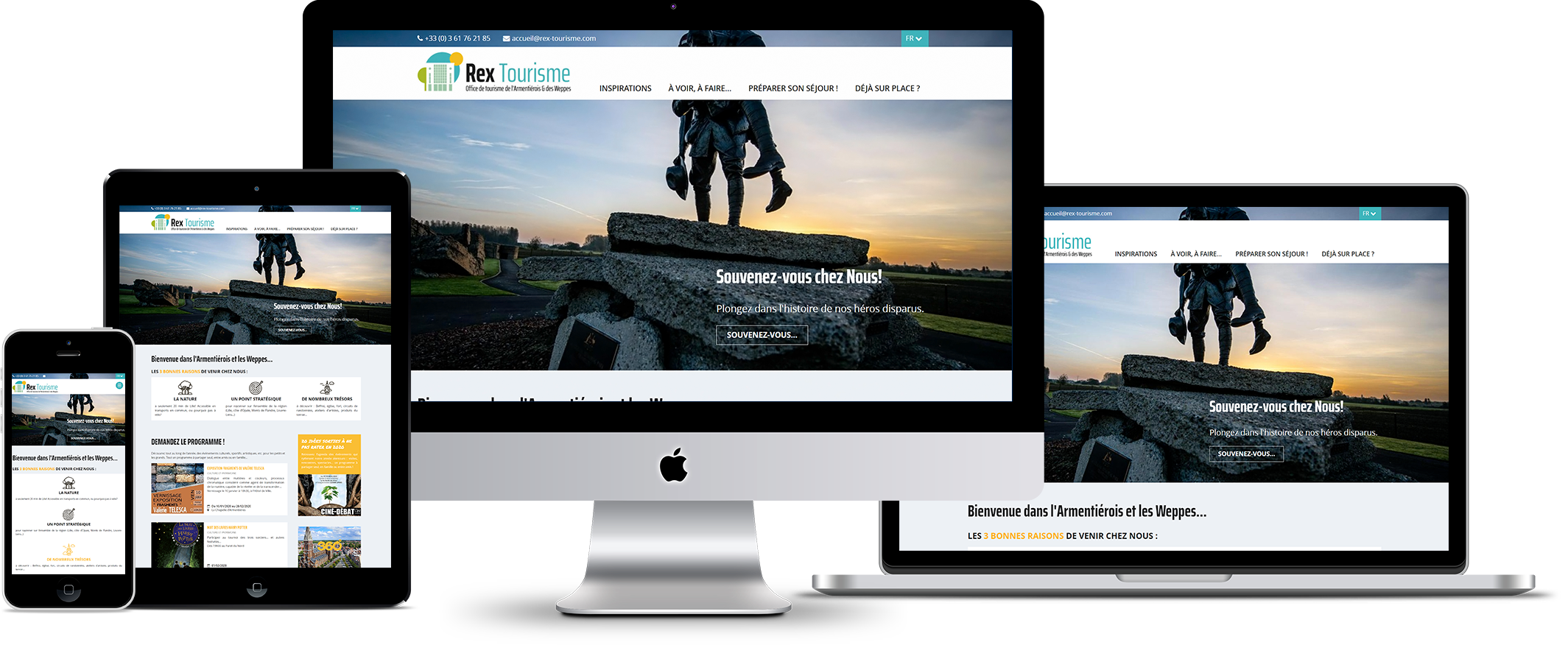 Lancement de notre nouveau site rex tourisme