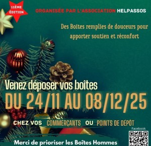 Les boites de Noël des sans-abris