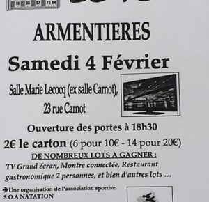 Loto du SOA Natation
