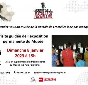 ? VISITE GUIDÉE DE L'EXPOSITION PERMANENTE - 1ère de l'année 2023